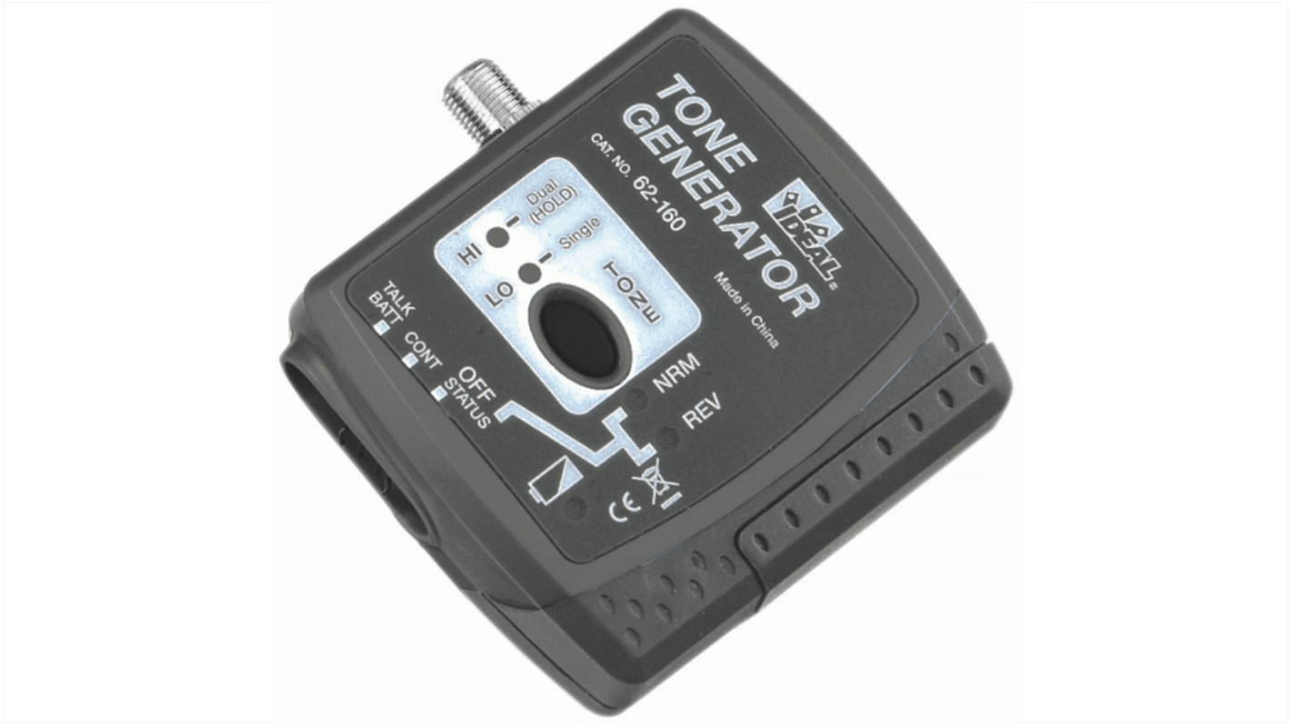 Ideal Industries 放大器探头, 9V 电池电池, 音调数目3, 音调频率919Hz, 62-160