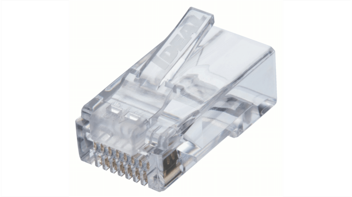 Ideal Industries Plug Telecom Connector, FT-45, 1 Way Feed Through Termination