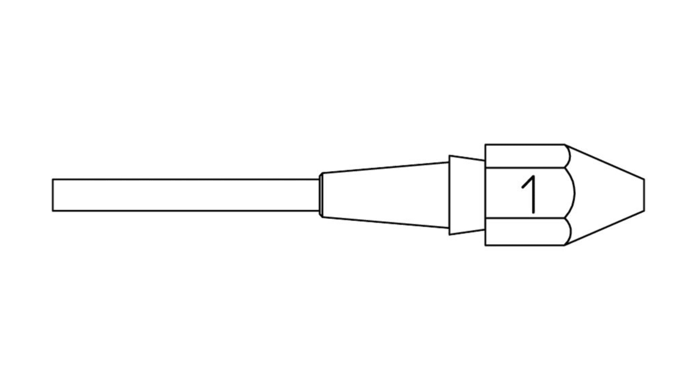 Weller 1 T0051325 Desoldering Nozzle