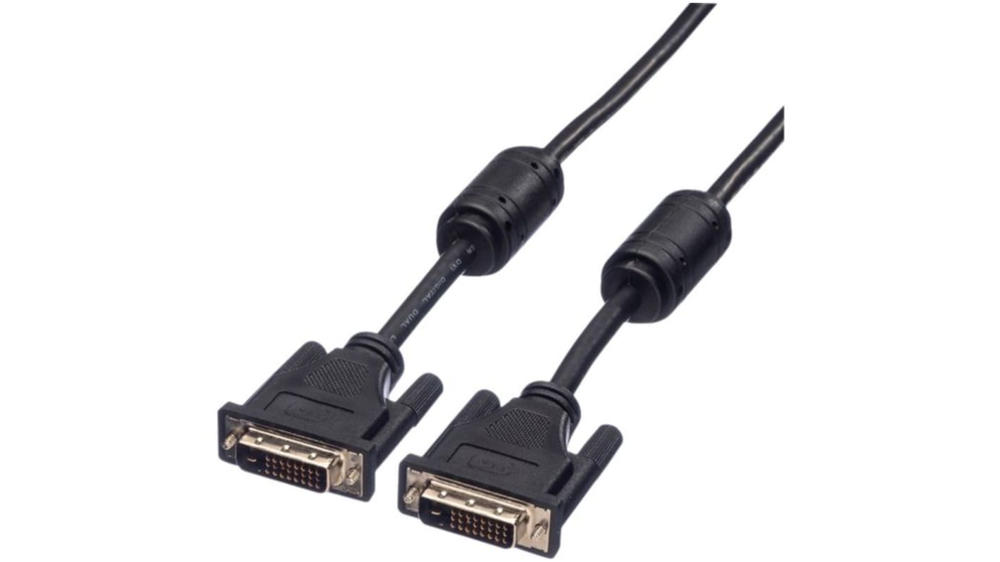 Roline DVI-Kabel A DVI-D - Stecker B DVI-D - Stecker, 1m