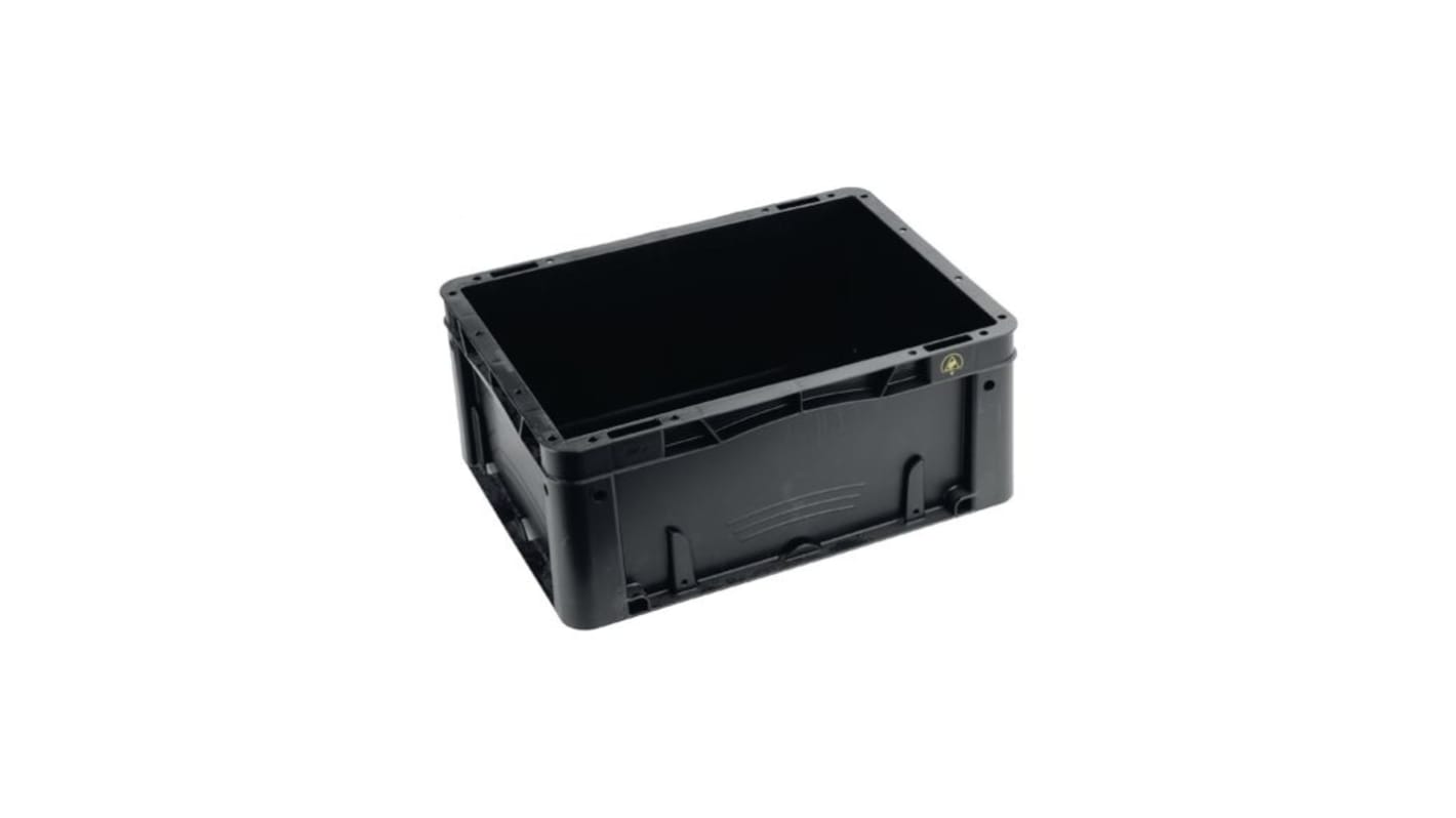 Polypropylene ESD Bin 400mm (L) 300mm (W) 175mm (H)
