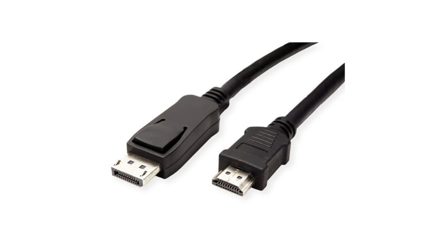 Cable DisplayPort Value, con. A: DisplayPort macho, con. B: HDMI macho, long. 1m