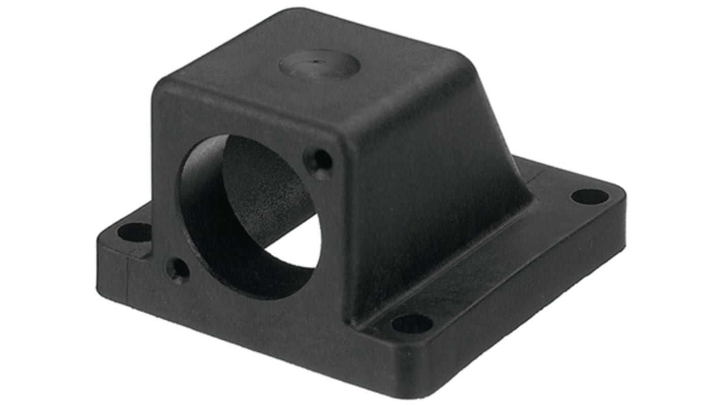 binder Black Bulkhead Housing for use with 693 Series Power Connector