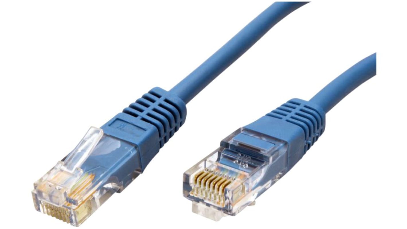 Kabel Ethernet Cat5e długość 1m Roline PVC