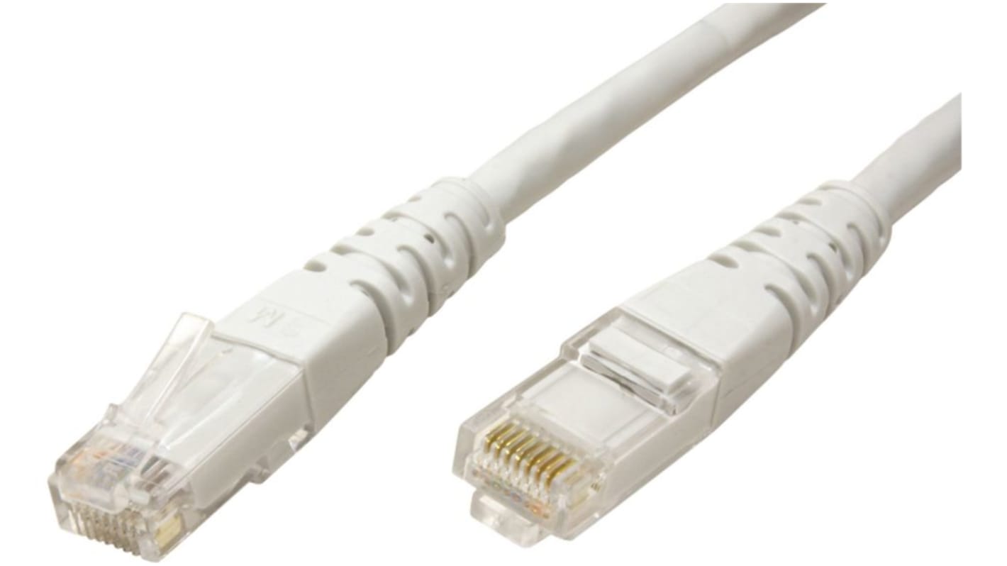 Câble Ethernet catégorie 6 Roline, Gris, 2m Droit