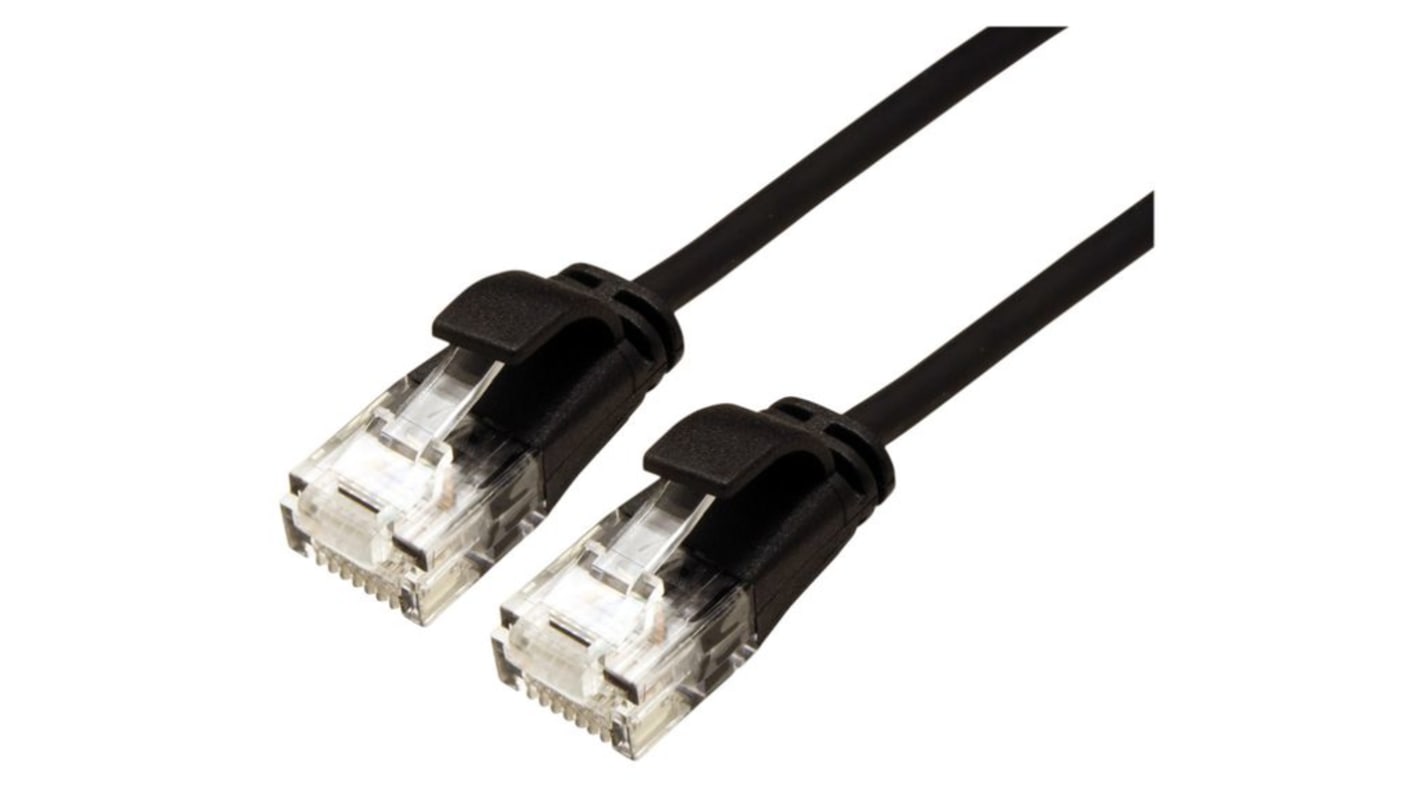 Cavo Ethernet Cat6a Roline col. Nero, L. 1.5m