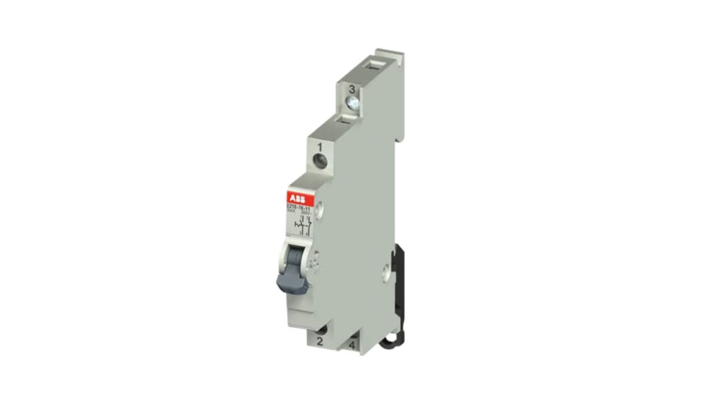 Sezionatore portafusibili ABB 2CCA703050R0001, corrente max 16A Integrato, 2