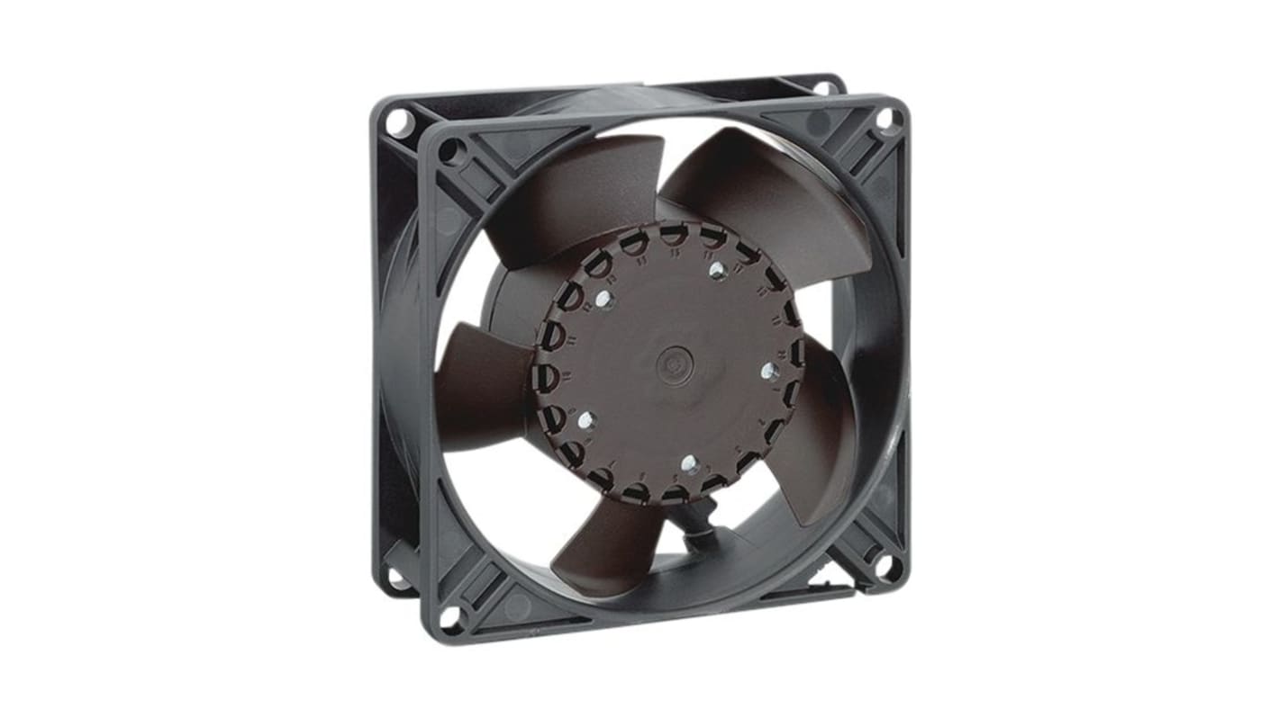 Ventilador Axial ebm-papst de 92 x 92 x 32mm, 24 V CC, 0.4 → 2.6W, caudal 80m³/h