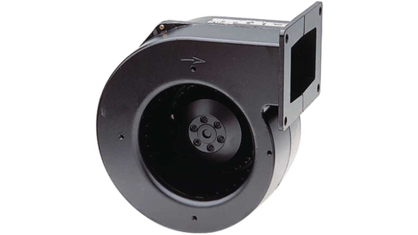 ac Centrifugális ventilátor G2E 120 sorozat, Centrifugális, 230 V, 225m³/h, 178 x 172 x 193.4mm