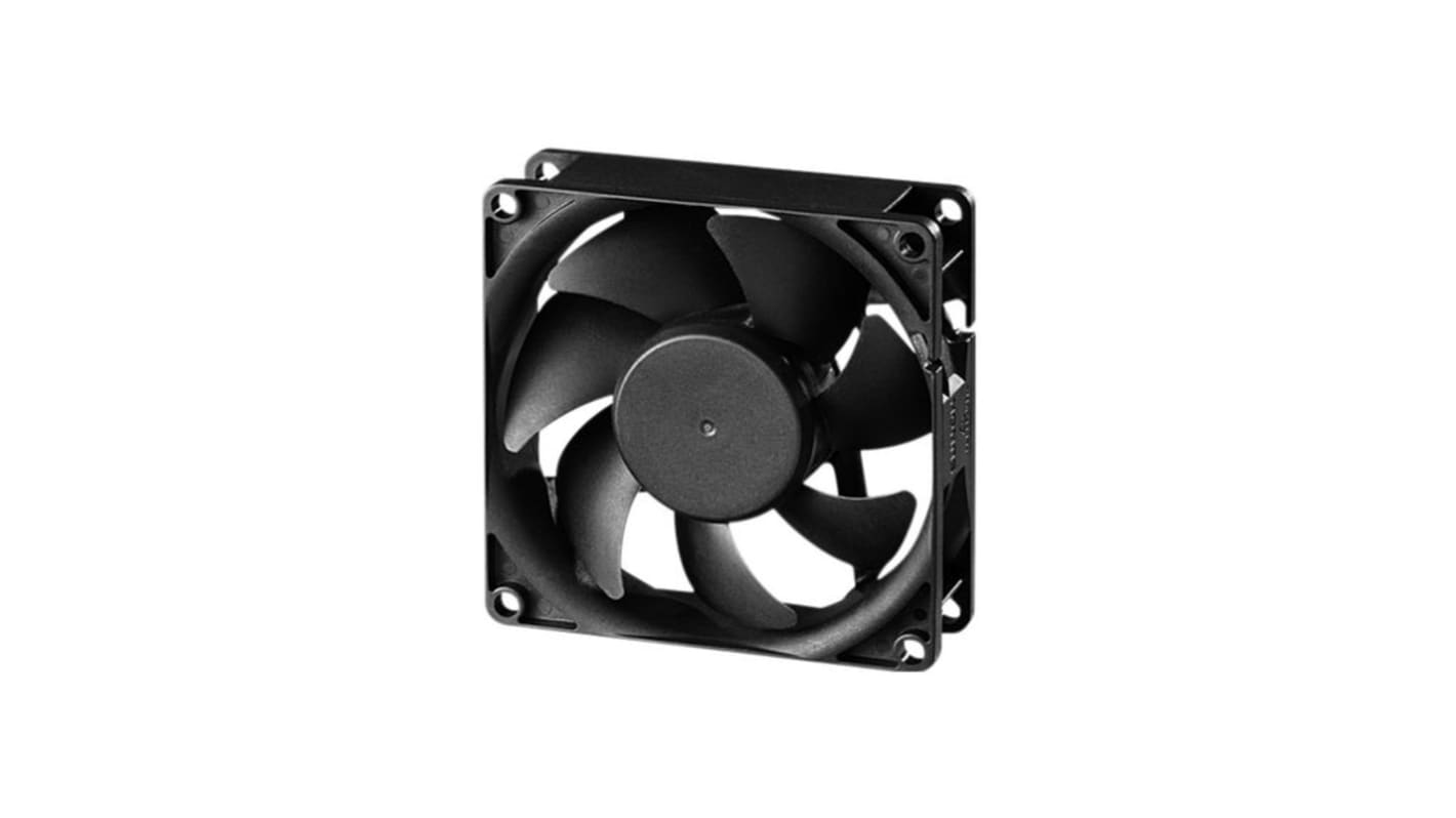 Sunon axiális ventilátor, 24 V DC, 80 x 80 x 25mm, 102m³/h