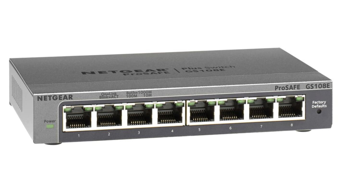 Netgear Managed 8 Port Ethernet Switch