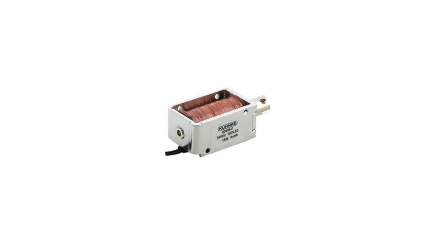 Lineární solenoid, řada: H Series, dc, 24 V DC, 25X20,5X40 mm, 6 W