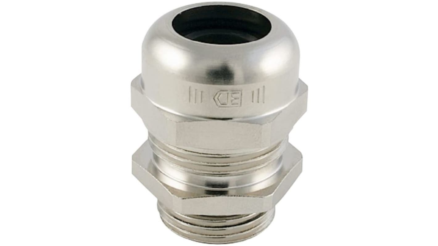 Pressacavo Jacobs, in Ottone zincato, filetto M25, Ø cavo 12.5mm - 20.5mm max