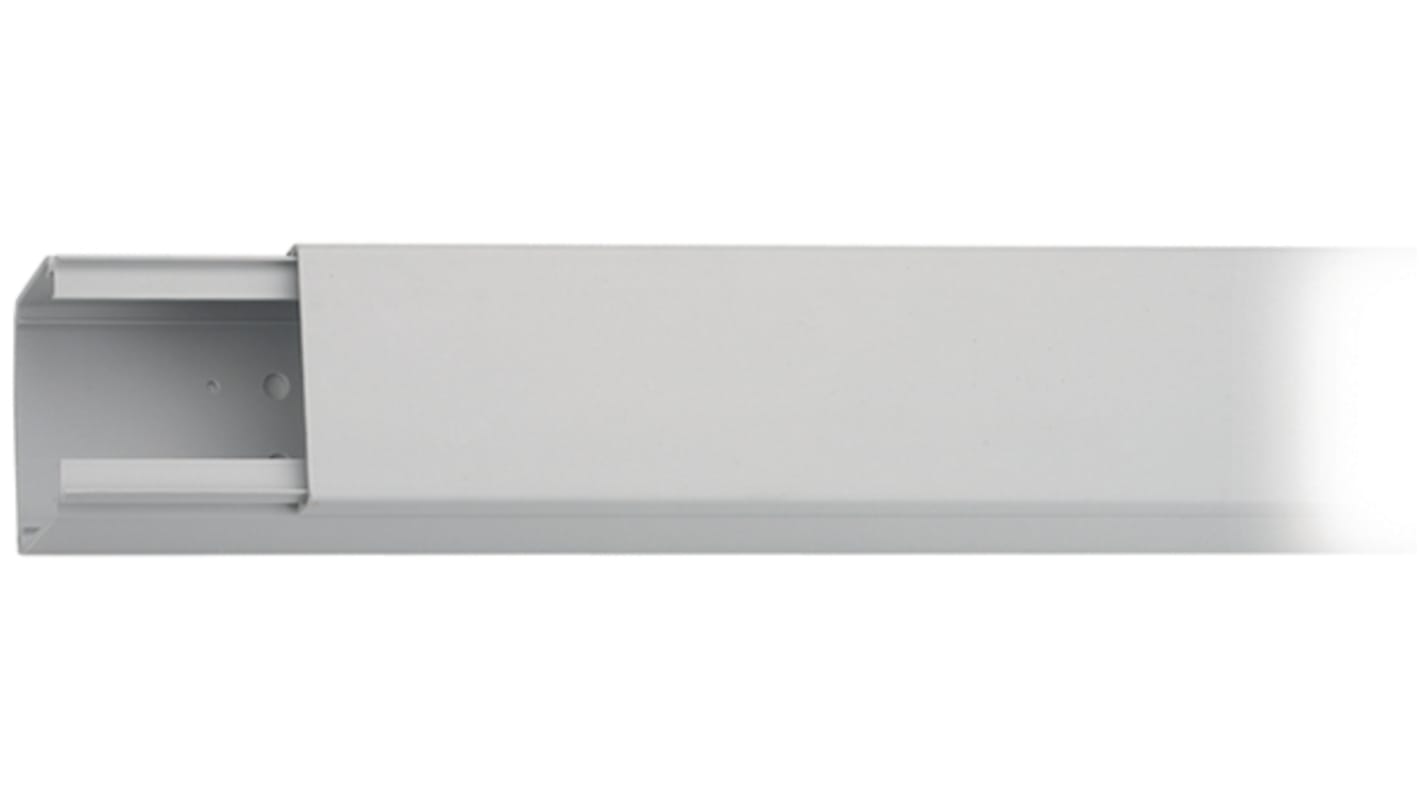 Bandeja portacables Tehalit de Policloruro de vinilo (PVC), dim. 2m x 57 mm x 40mm