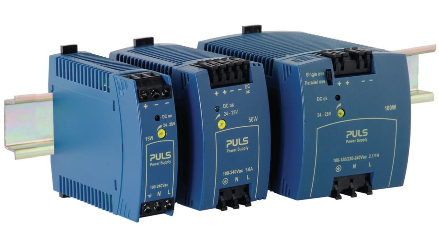Alimentatore a montaggio su guida DIN PULS, 24V, 3.75A, 480V, 90W