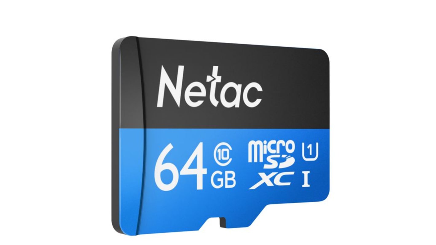 Netac P500 Standard 64 GB Mikro SD-kort