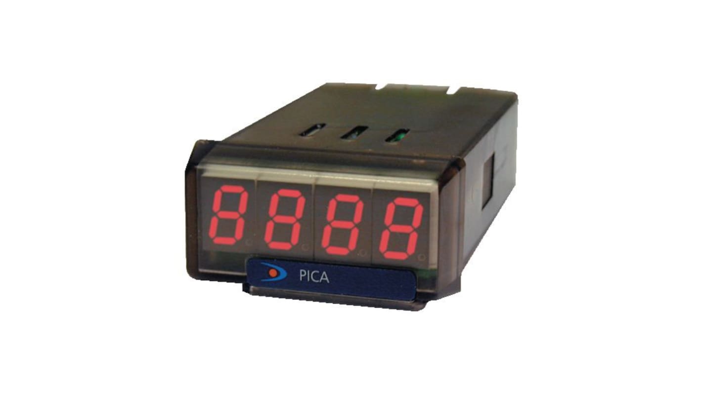 Ditel P Series LED Digital Panel Multi-Function Meter for Current, Voltage, 22mm x 45mm