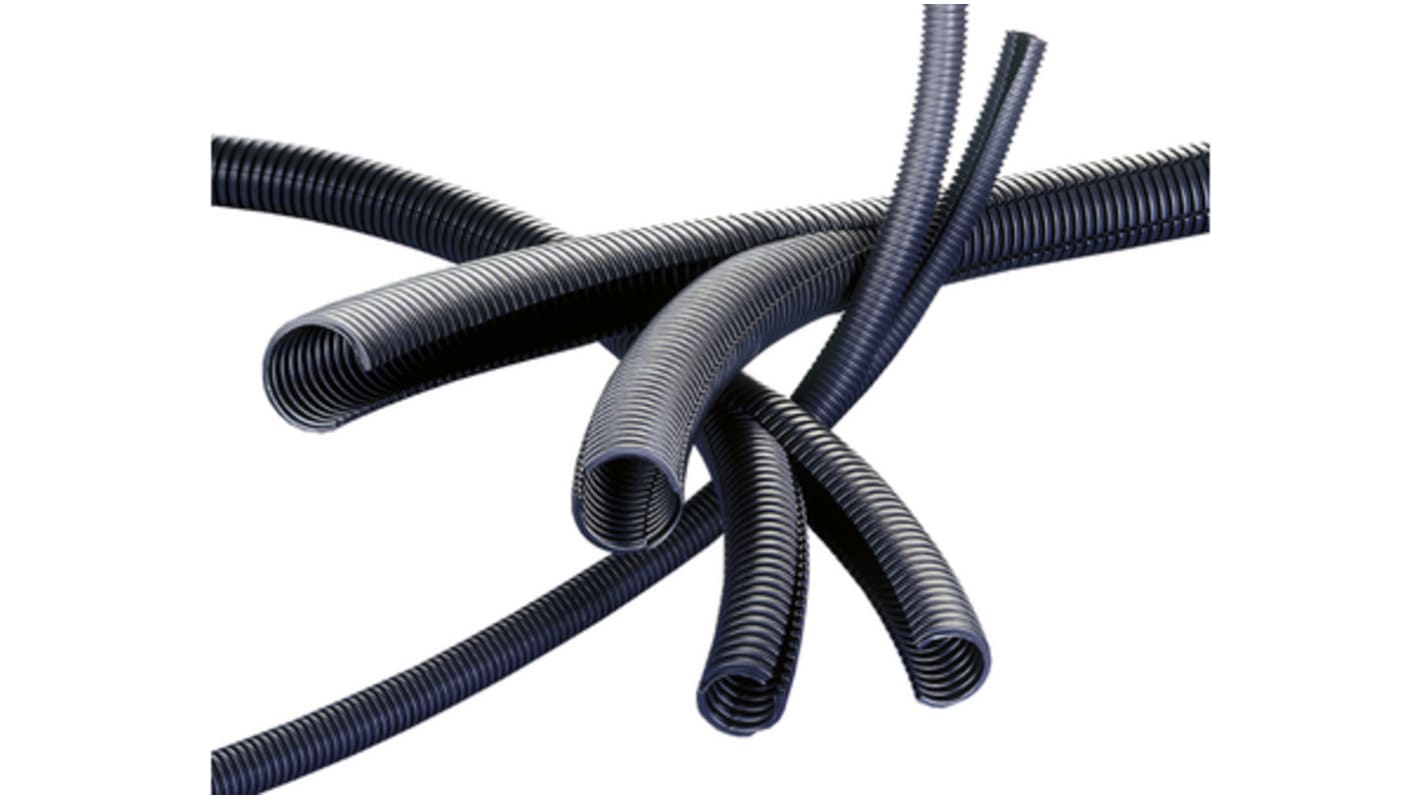 Conducto Tubo corrugado PMA Uster PPCOF de Polypropylene Negro, Ø 43.9mm
