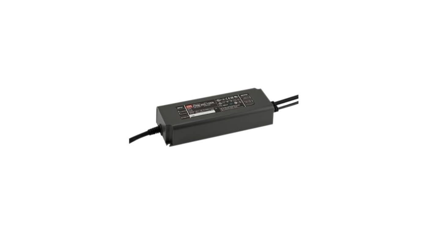 Driver LED tensión constante MEAN WELL, IN: 305 V ac, OUT: 48V, 4.2A, 200W, regulable