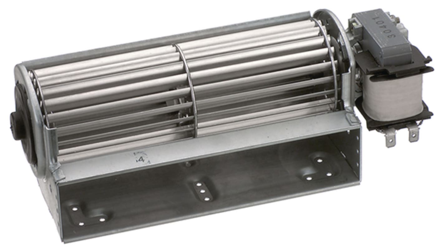 ebm-papst QLZ06 Series Tangential Blower, 230 V ac, 230m³/h, ac Operation, 96 x 83 x 395mm