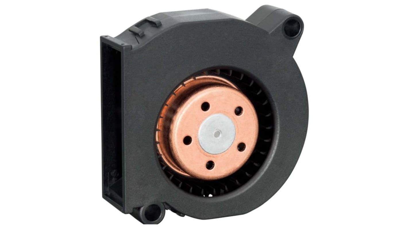 ebm-papst RLF 35 Series Radial Blower, 24 V, 9.6m³/h, dc Operation, 51 x 51 x 15mm