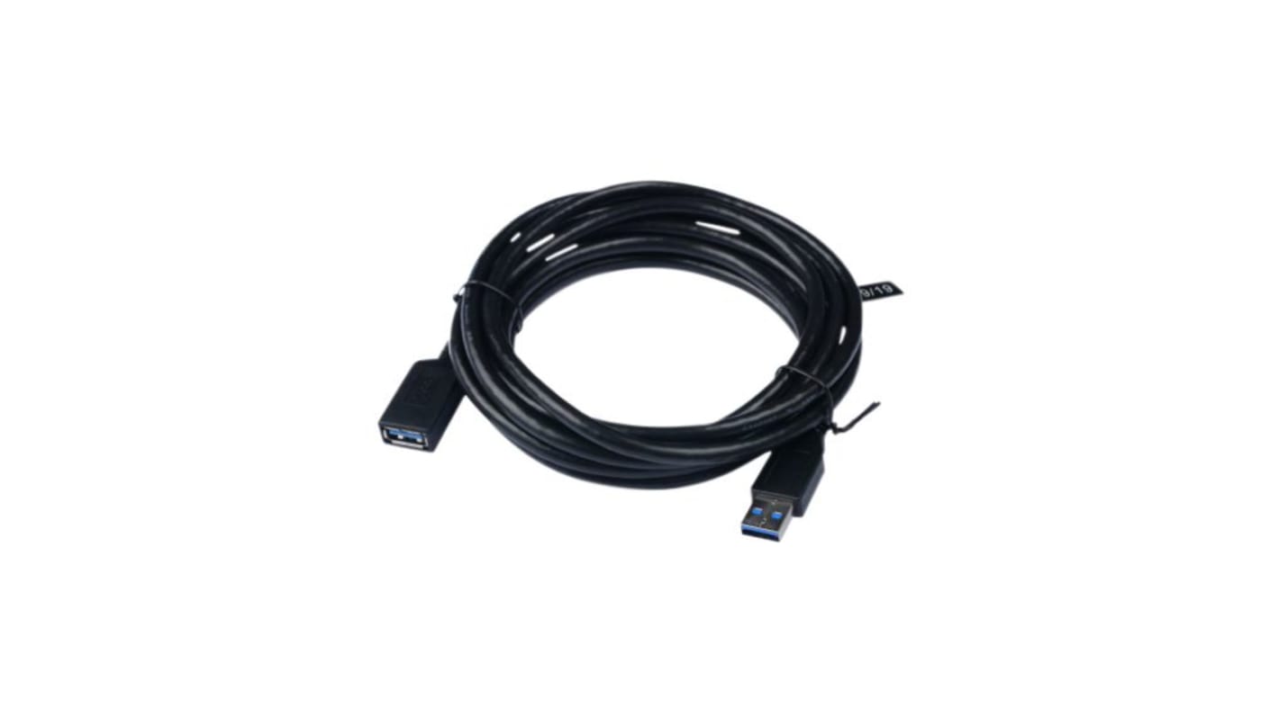 V7 USB 3.0, Female USB A to Male USB A, 3m