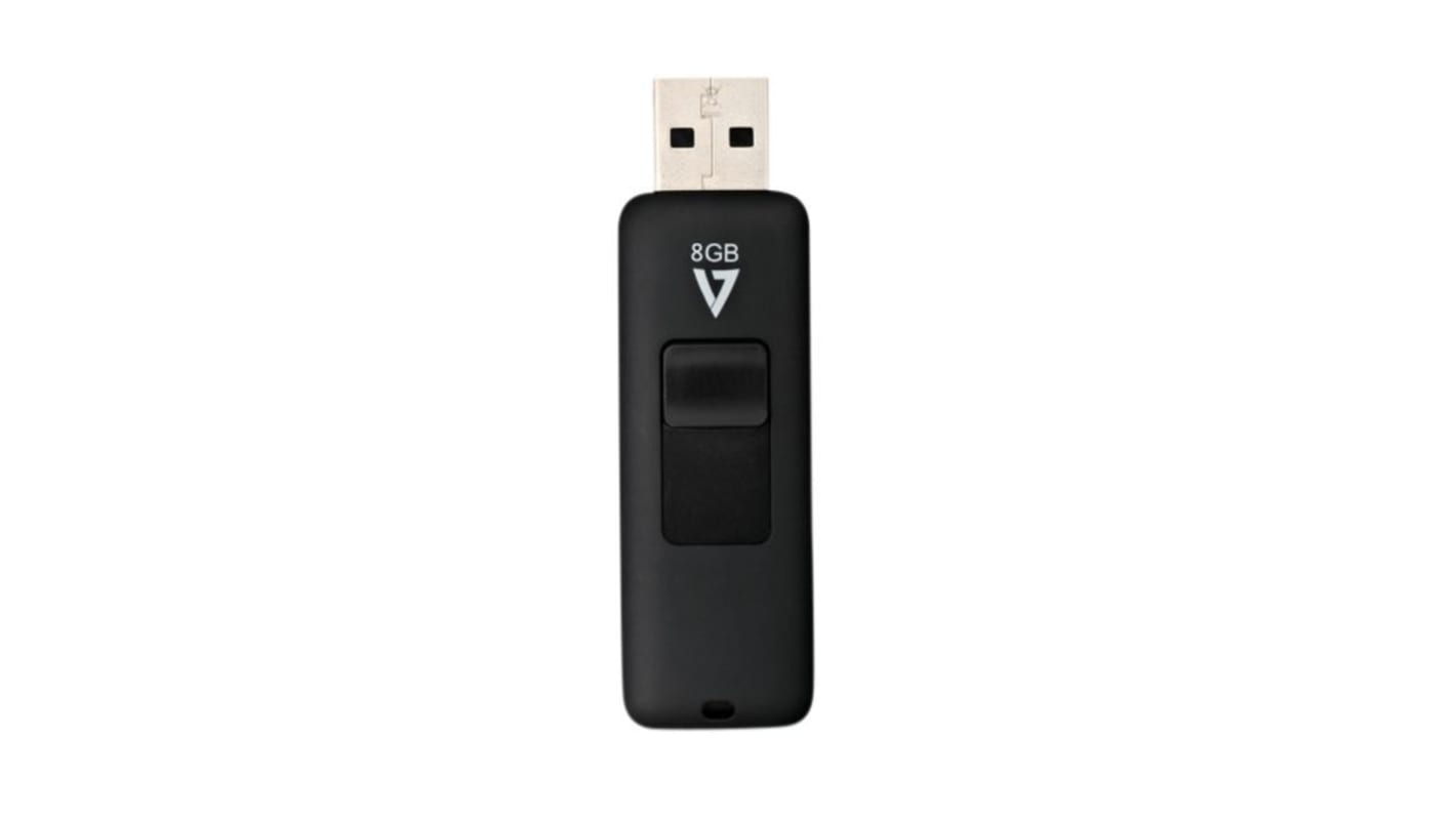 V7 VF28GAR-3E 8 GB USB 2.0 USB Stick