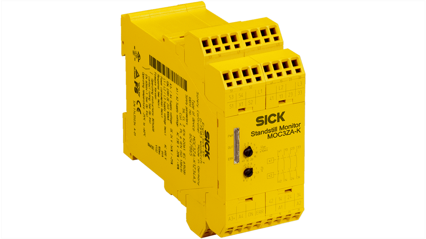 SICK MOC3ZA Series Safety Controller, 24 V dc