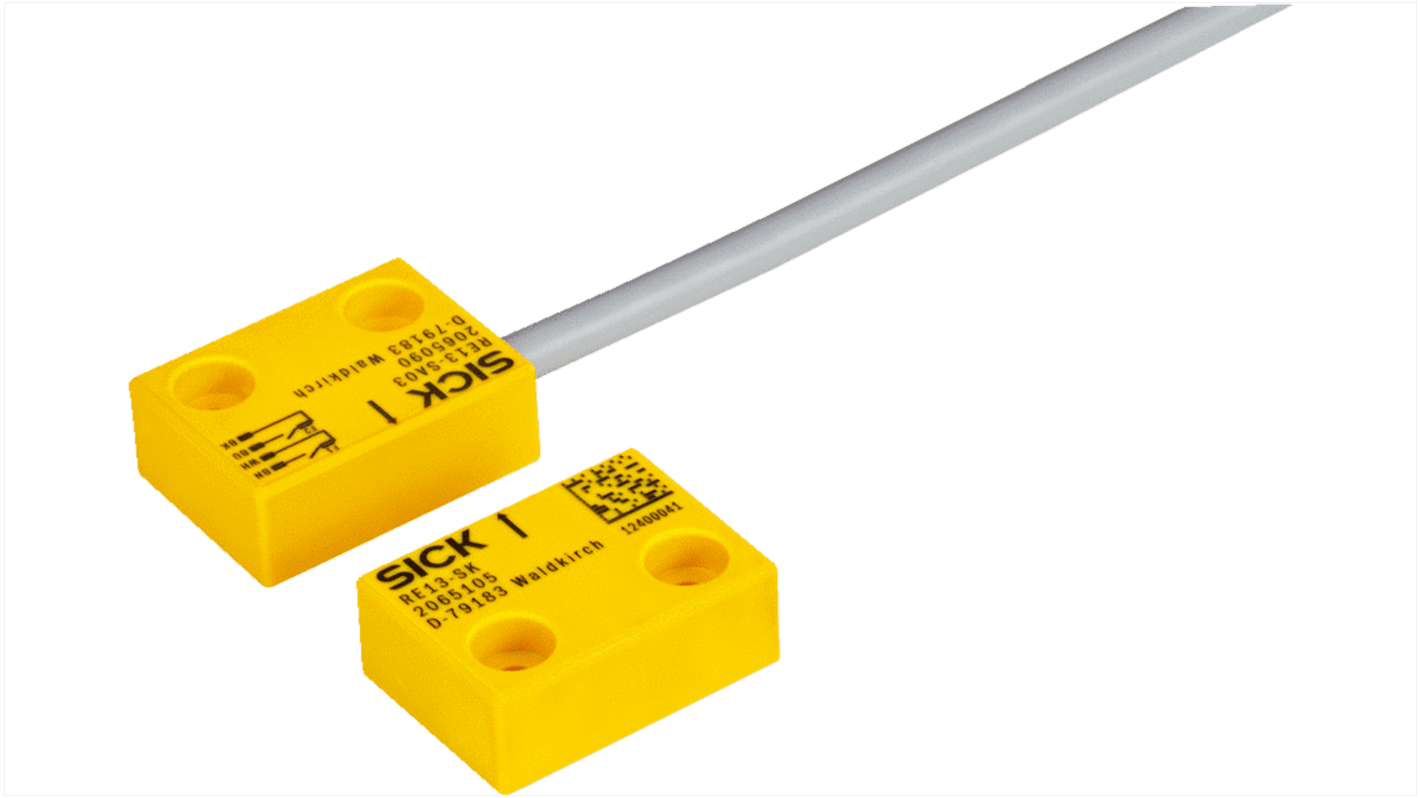 SICK RE13 Safety Interlock Switch, 2 N/O, Magnet, Vistal