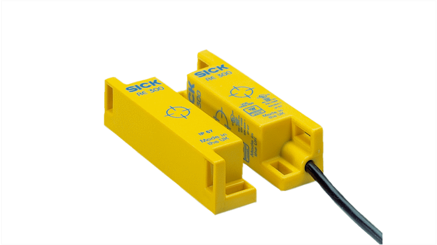Interruttore di interblocco di sicurezza SICK RE300, 1NA/1NC, Magnete, IP67