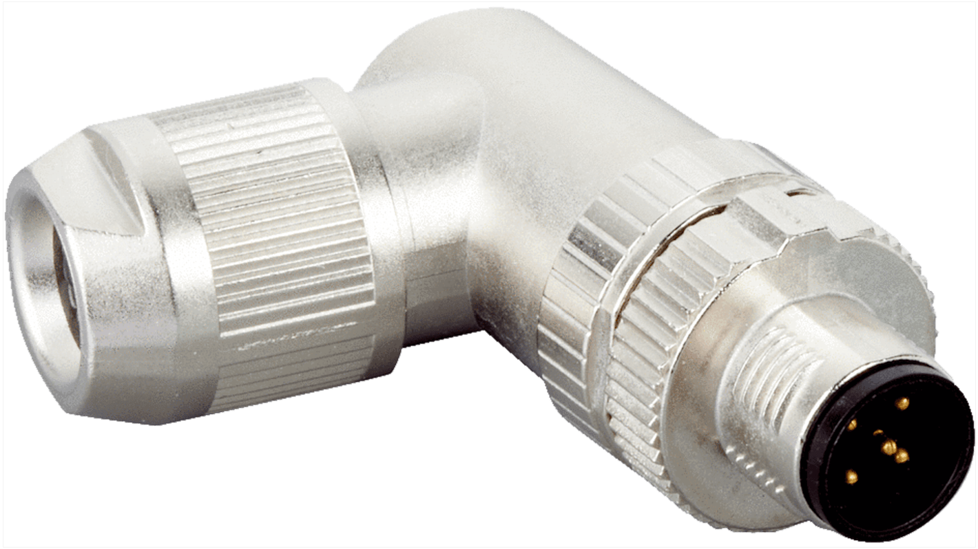 SICK Circular Connector, 5 Contacts, Cable Mount, M12 Connector, Plug, Male, IP67, STE Series