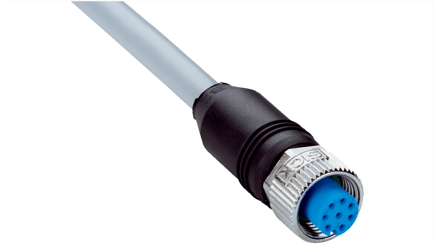 Złącze i kabel ze złączem Złącze M12 liczba rdzeni 8 długość 10m Rodzaj A Żeńskie