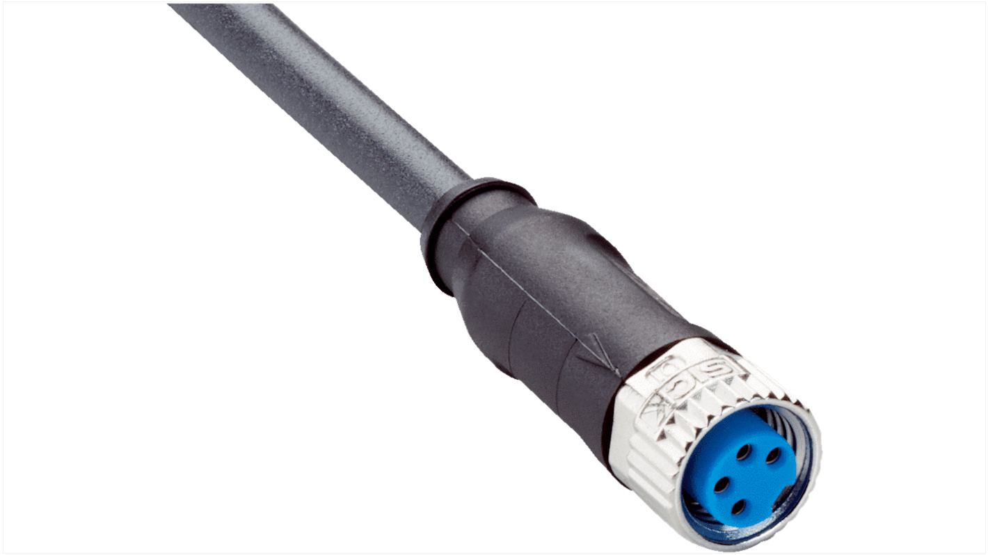 Złącze i kabel Złącze A M8 liczba rdzeni 4 długość 15m Rodzaj A Żeńskie