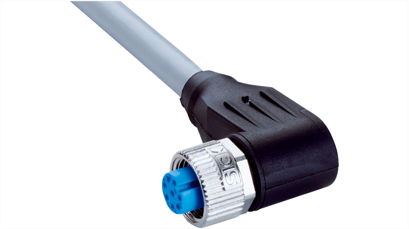 Złącze i kabel ze złączem Złącze M12 liczba rdzeni 8 długość 5m Rodzaj A Żeńskie