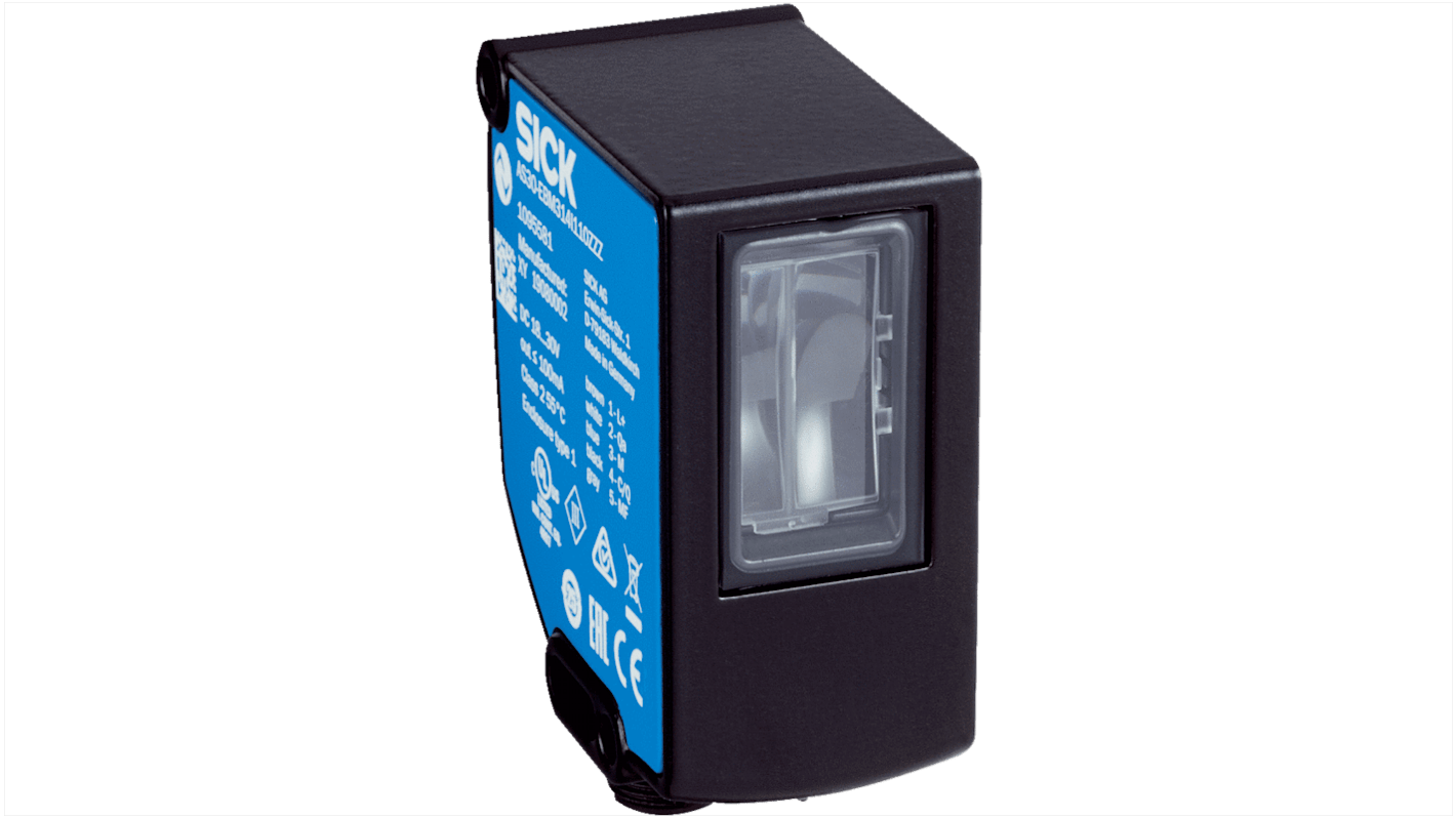 SICK Colour Sensors 100 mm, LED IO-Link, PNP/NPN, 100 mA, 18 → 30 V, IP67