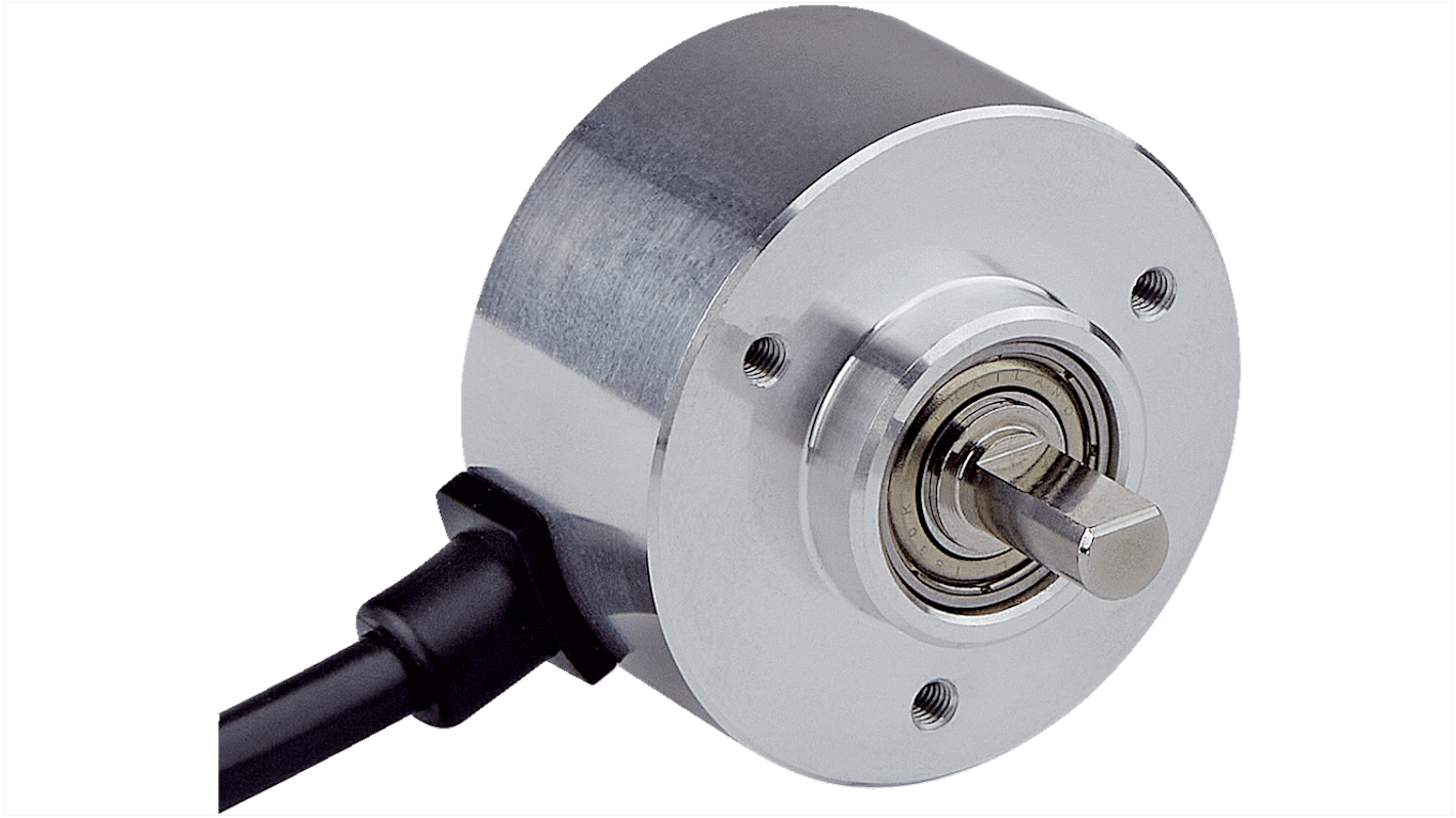 SICK DLS40E Series Incremental Incremental Encoder, 360Pulses ppr, Solid Type, 6mm Shaft