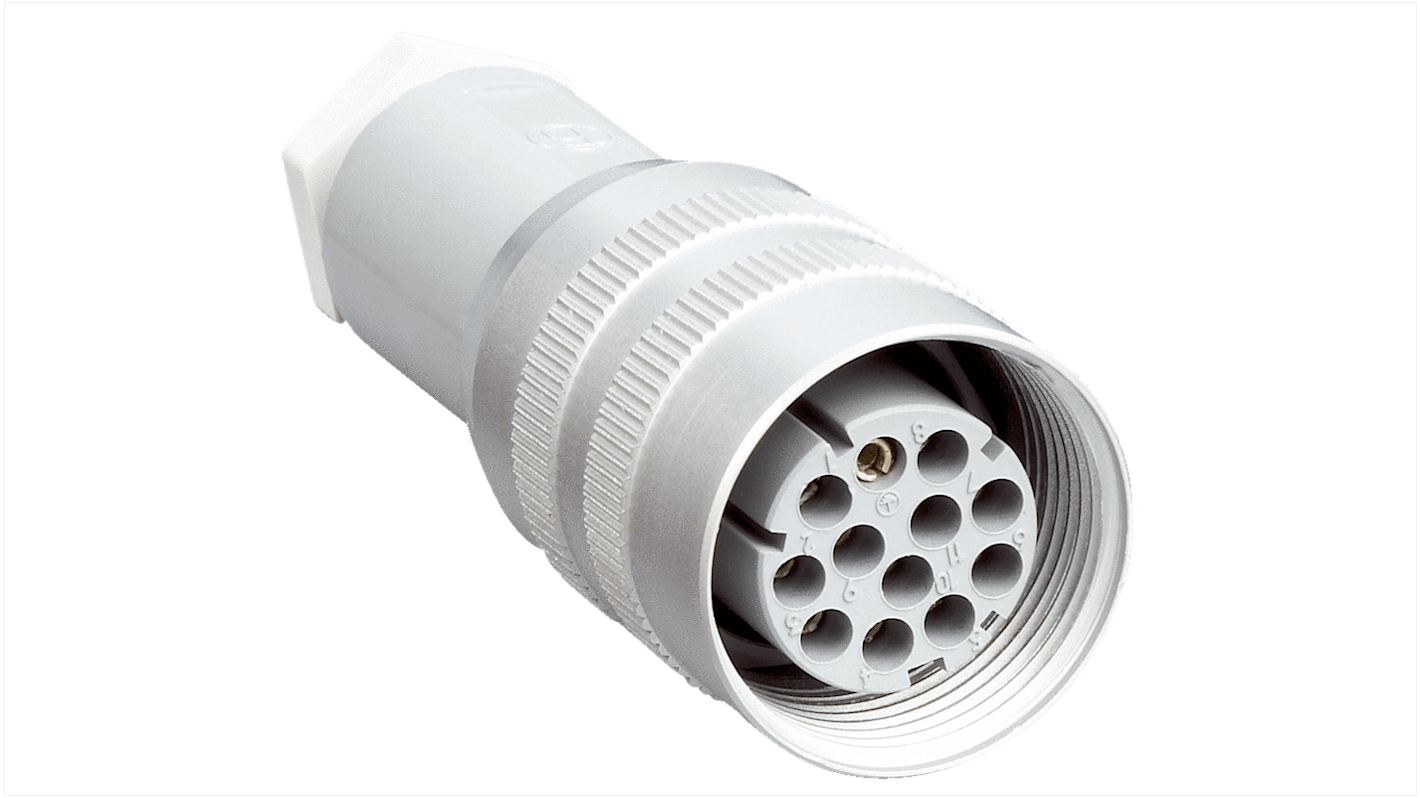 SICK Circular Connector, 12 Contacts, Cable Mount, M26 Connector, Socket, Female, IP65, STE Series