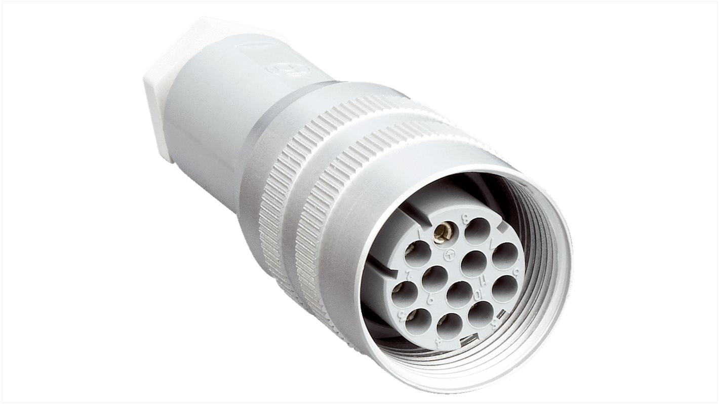 Sick Circular Connector, 12 Contacts, Cable Mount, M26 Connector, Socket, Female, IP65, STE Series