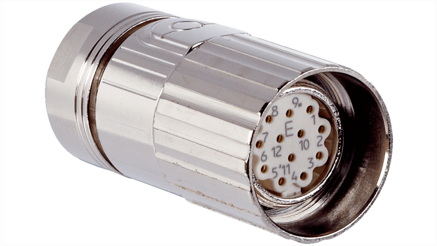 SICK Circular Connector, 8 Contacts, Cable Mount, M23 Connector, Socket, Female, IP65, IP66, IP67, IP69K, STE Series