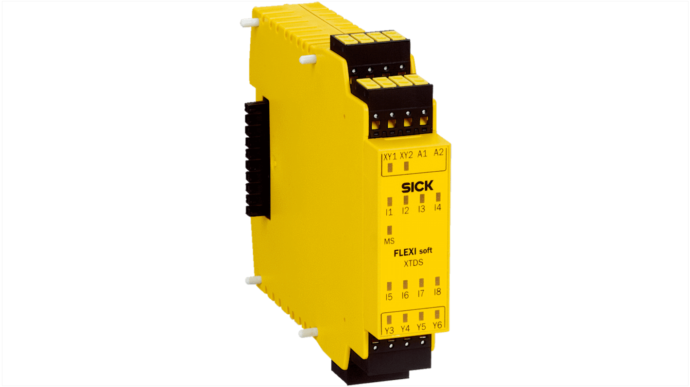 SICK FX3 Series Safety Controller, 8 Safety Inputs, 13 → 30 V dc