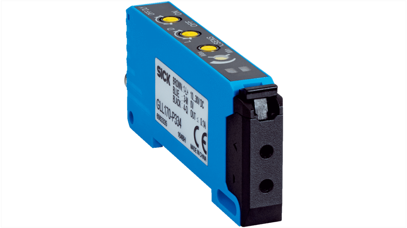 SICK Fibre Optic Sensor 110 mm, 440 mm, IP66, 10 → 30 V dc