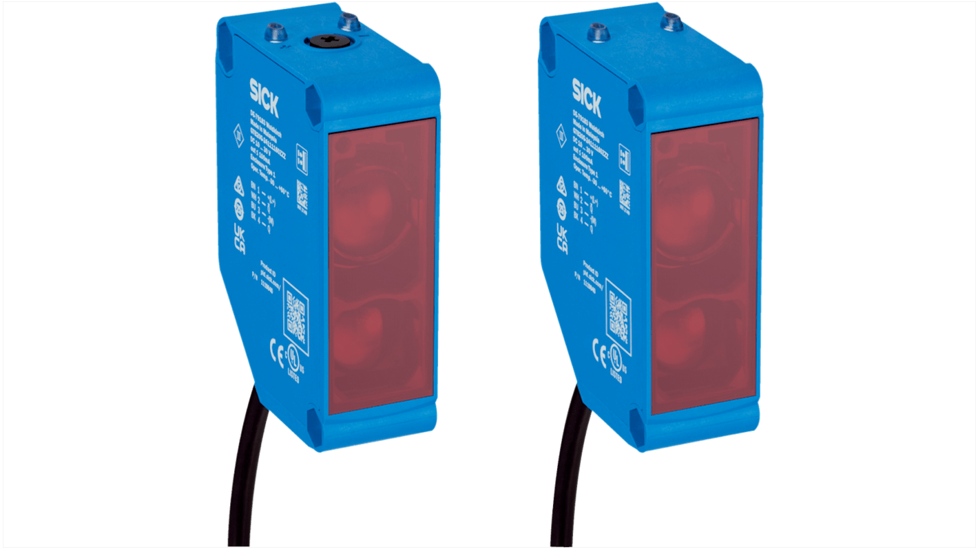 Rs-Online Sensore fotoelettrico Rettangolare SICK Attraverso il fascio rilevamento 120 m uscita Relè
