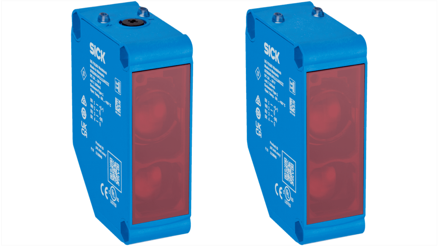 Rs-Online Sensore fotoelettrico Rettangolare SICK Attraverso il fascio rilevamento 120 m uscita PNP/NPN