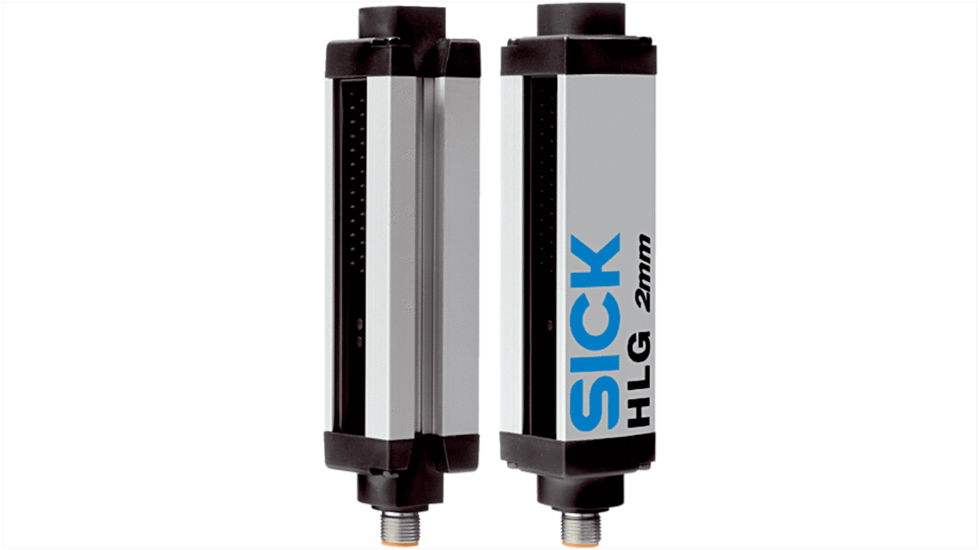 SICK HLG2 Lichtgitter Sender/Empfänger Lichtgitter Strahlabstand 2mm, Schutzhöhe 2 m 29mm x 34mm x 123mm