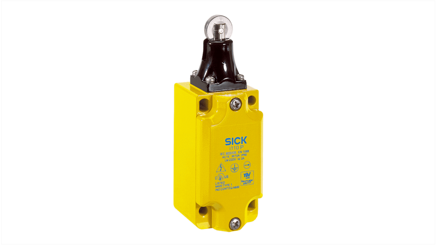 Sick i110 Safety Interlock Switch, 2NC, 2NO, Die Cast Zinc