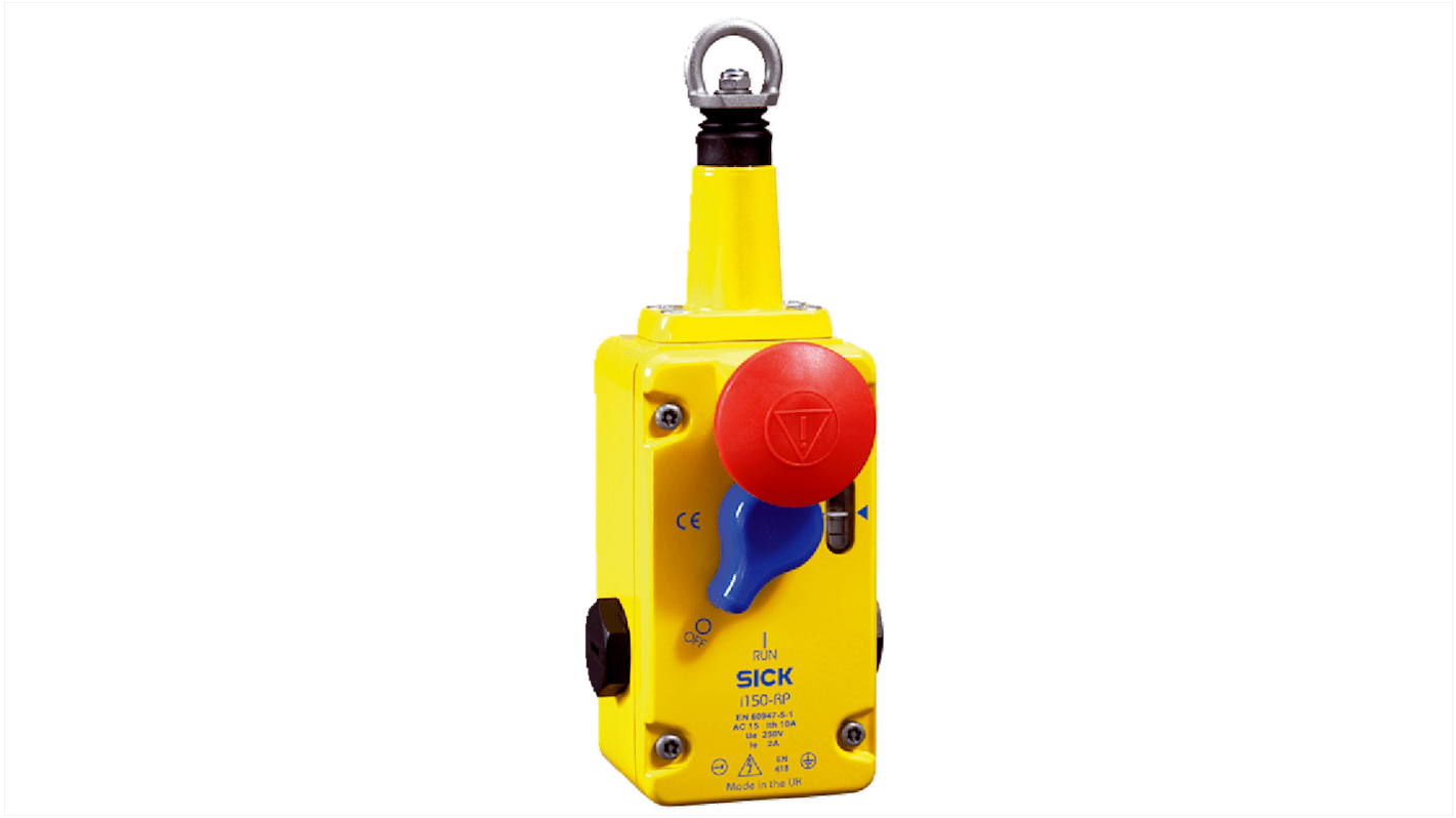 SICK i150 Rope Pull Switch, 3NC/1NO