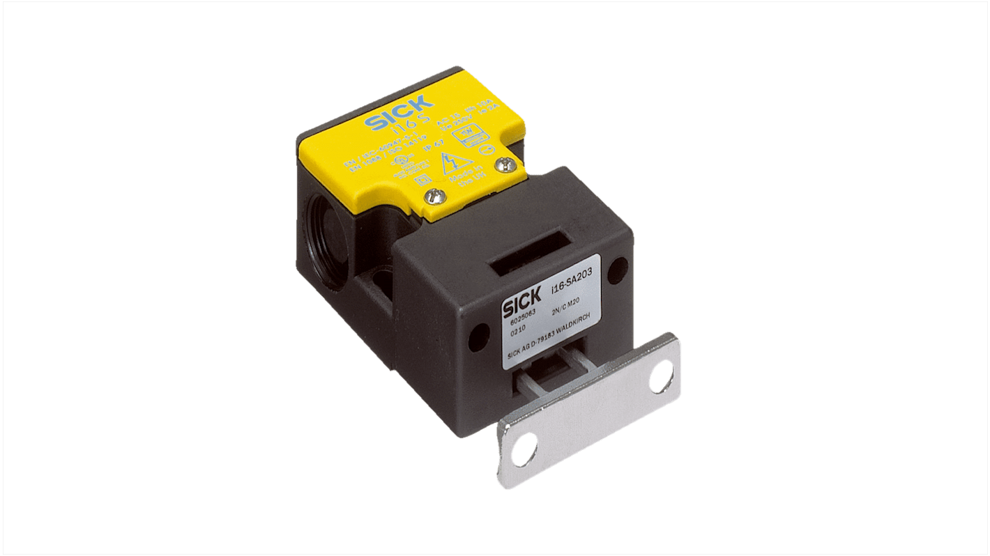 SICK i16 Safety Interlock Switch, 2NC, Polybutylene Terephthalate (PBT)