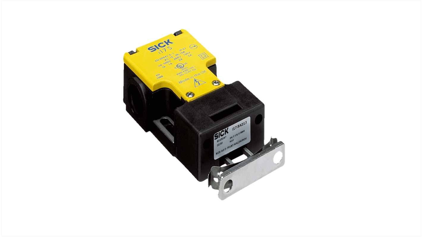 Interruttore di interblocco di sicurezza SICK i17, 2NC/1NA, IP67, 240V ca, 3A