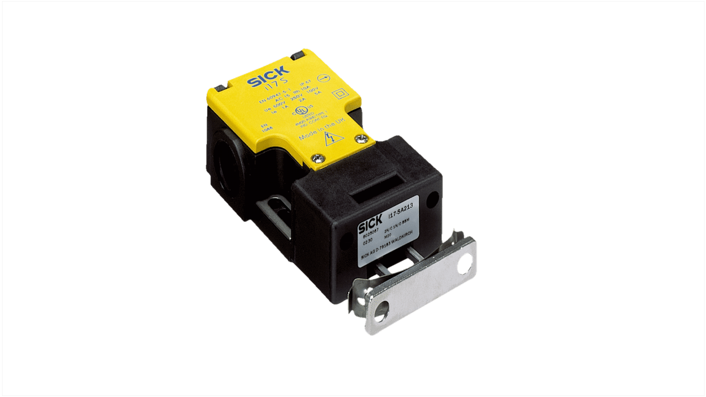 Sick i17 Safety Interlock Switch, 2NC/1NO, Glass Fibre Reinforced Thermoplastic