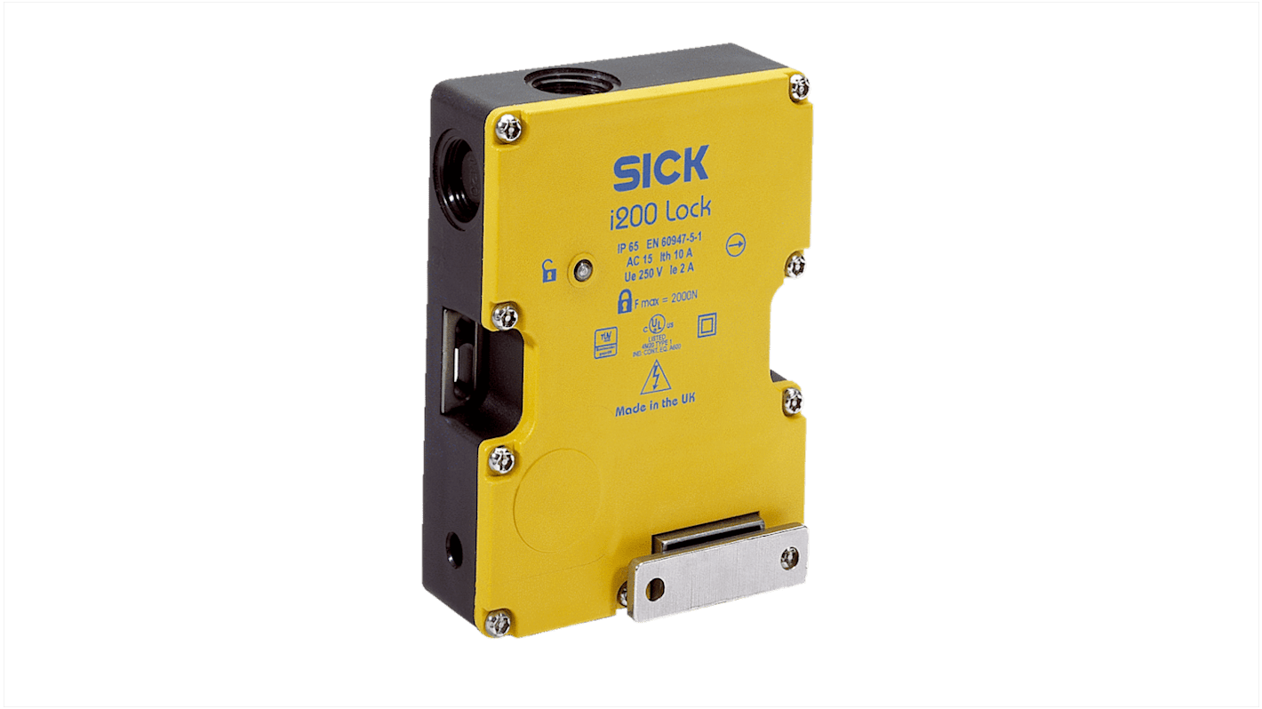 SICK i200 Safety Interlock Switch, 1NO/1NC, Power, Vistal